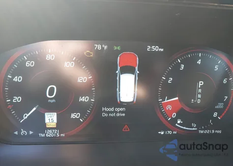 2016 Volvo Xc90 T6 Momentum из США, поврежденный, VIN YV4A22PK2G1028563